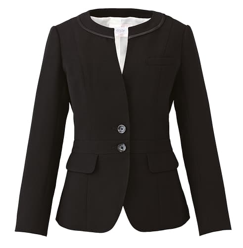 実際に着用していた制服のノーカラージャケット